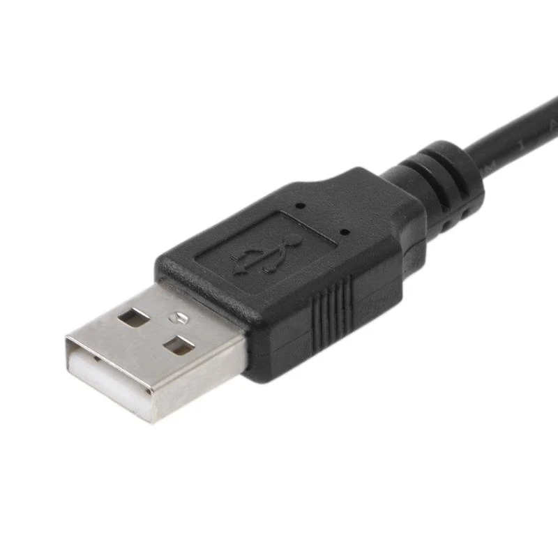  USB Male Plug 2 Wire Power Cable Cord  Electronic Components Wear-resisting