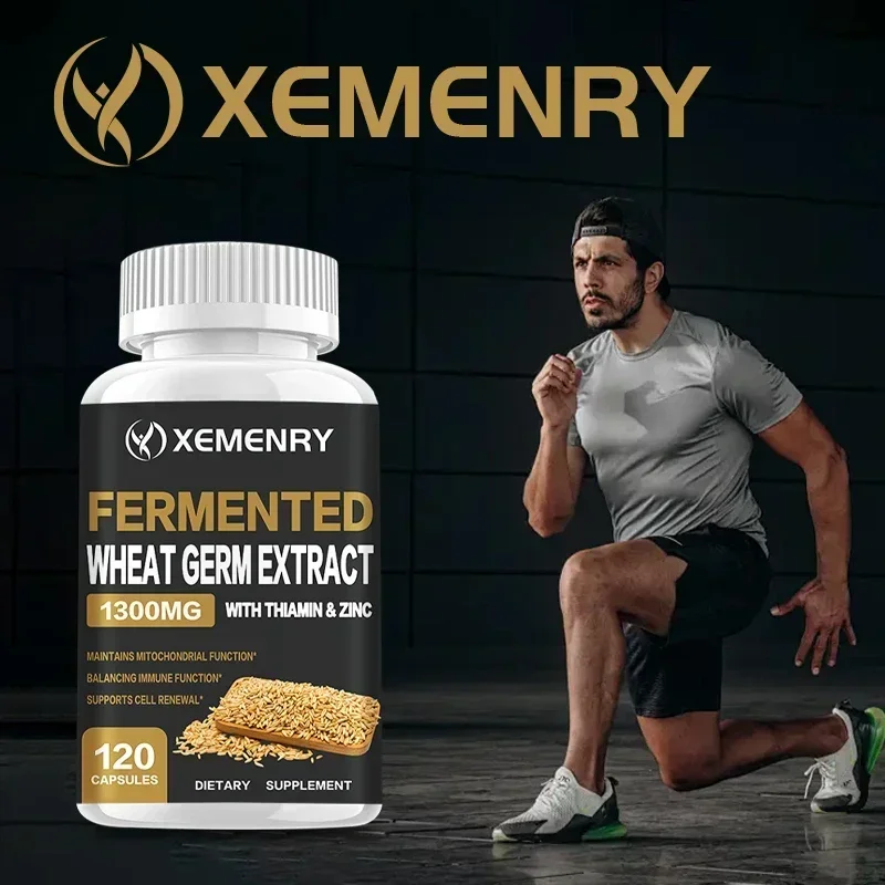 Fermented Wheat Germ Extract - Promotes Healthy Aging, Daily Immune System and Cell Renewal