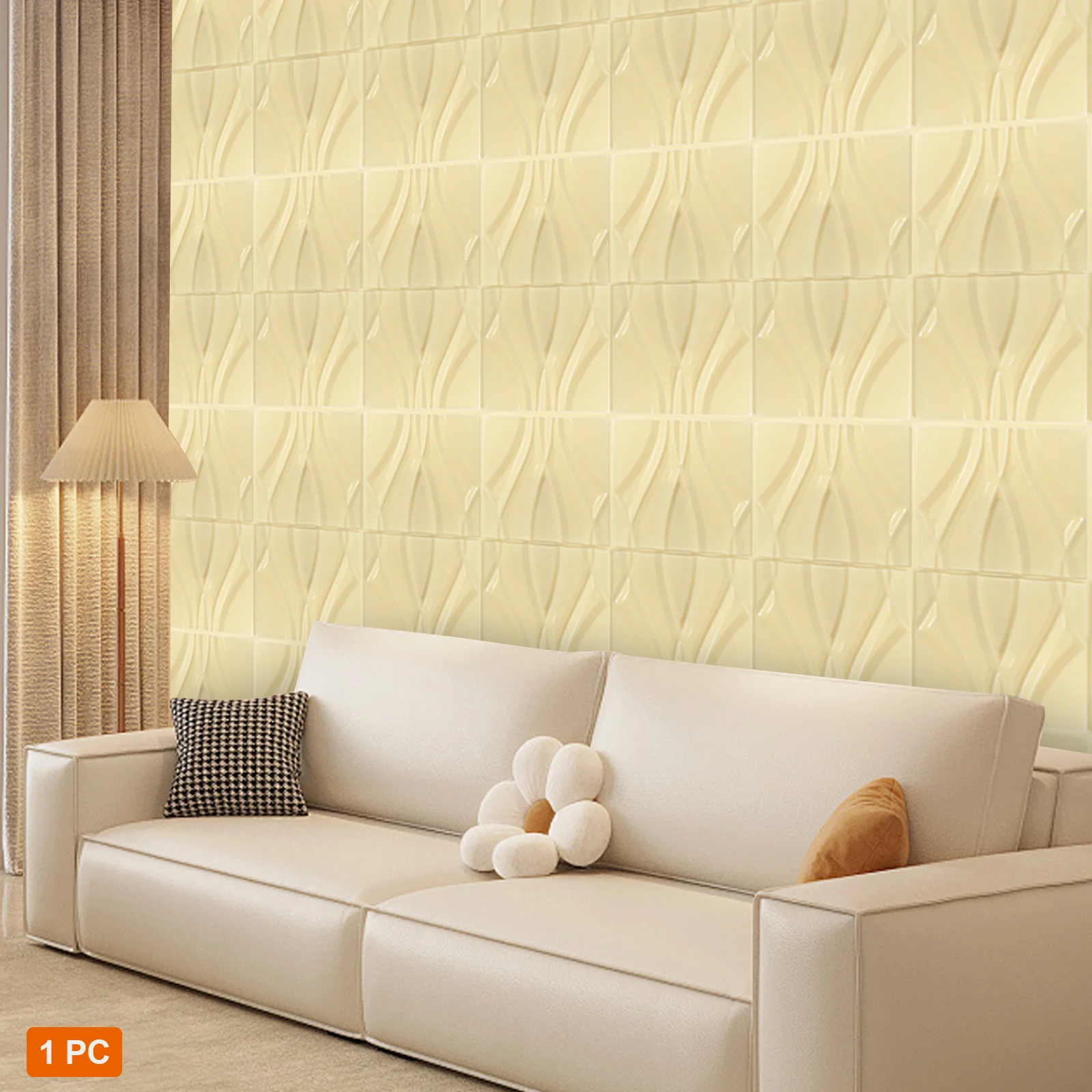 3D背景壁型モダンリビングルームのテレビの壁の装飾を作るための