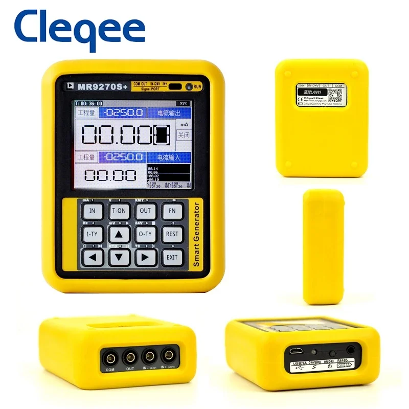 Imagem -04 - Signal Generator Calibração Tensão Atual Termopar Pressão Transmissor Logger Frequência Pid Pt100 Mr9270s Mais Hart 420ma