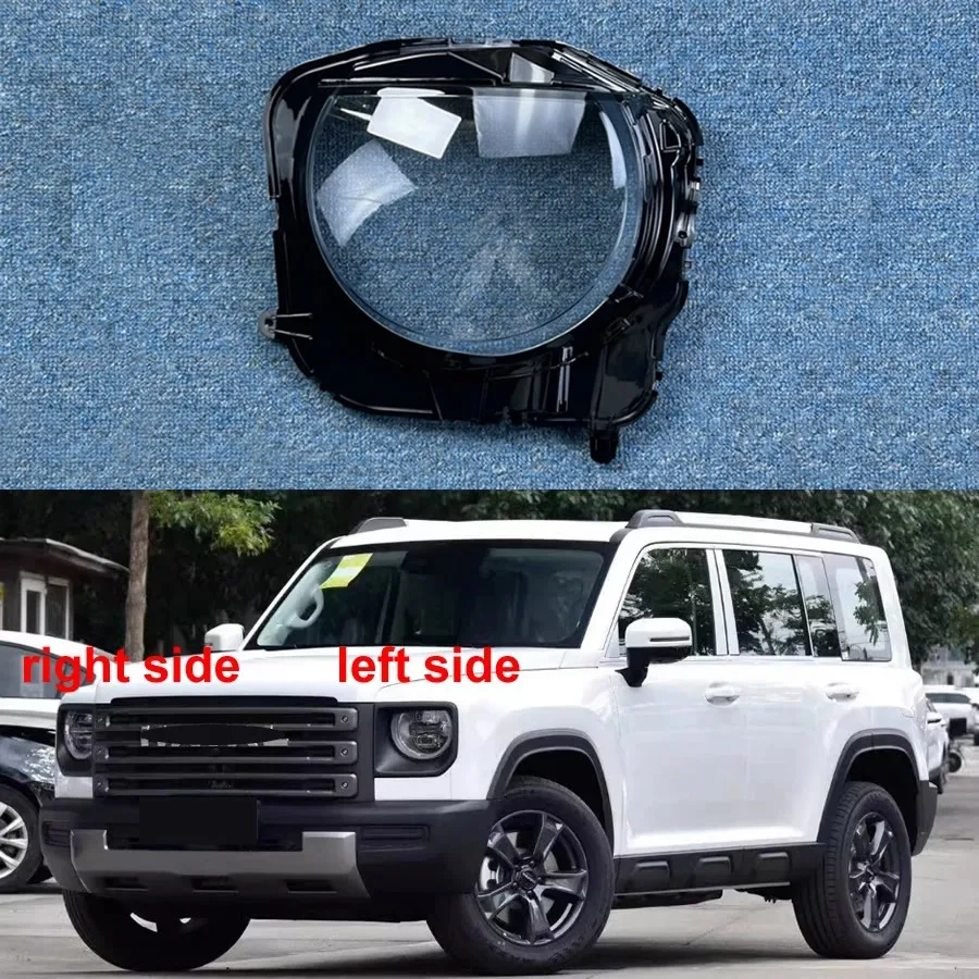 

For Great Wall Haval Menglong B26 2023 Front Headlight Cover Transparent Lampshade Lamp Lens Headlamp Shell Plexiglass