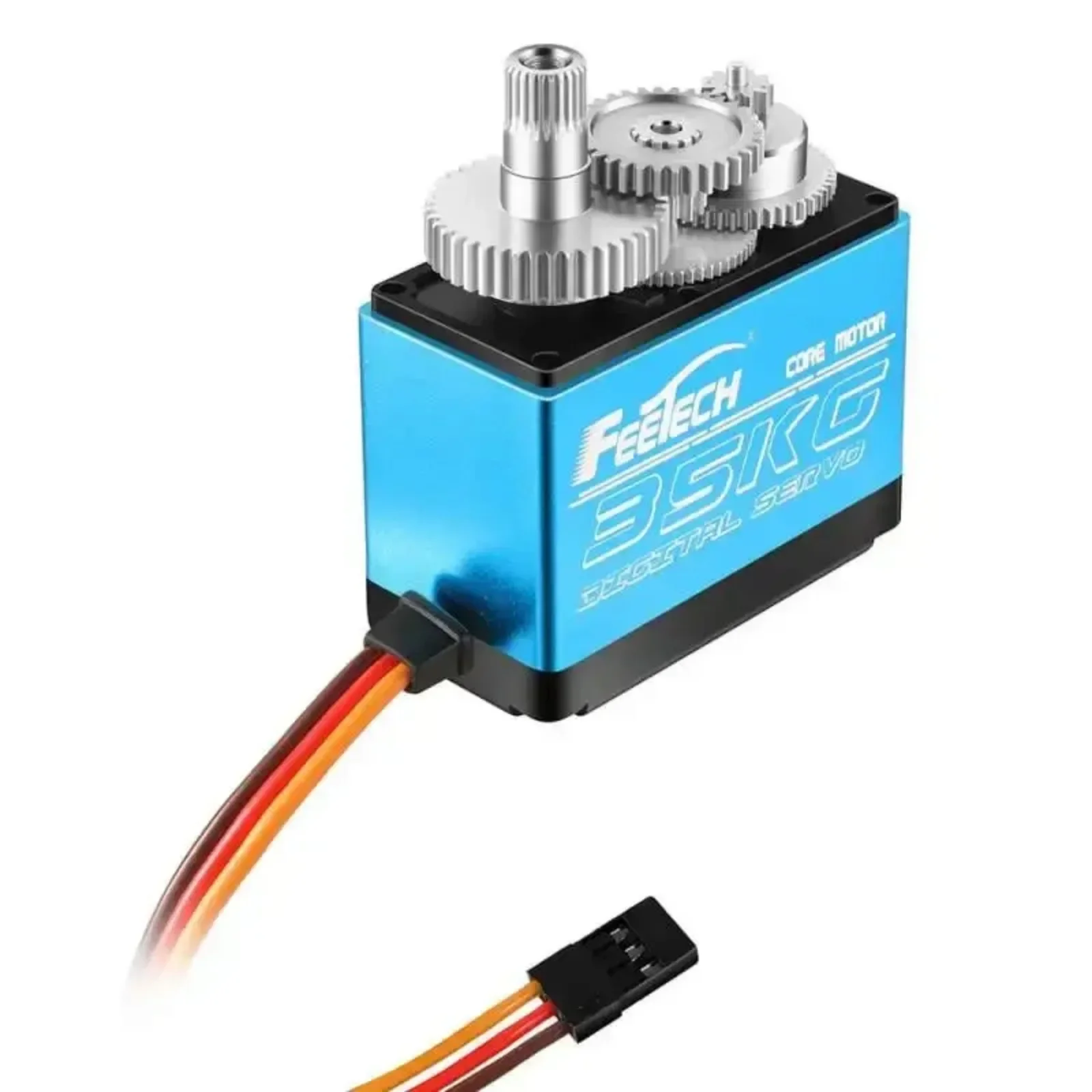 4ピース/ロットfeetech FT5330M 7.4v 35キロデジタルサーボ180度rcモデル飛行機ヘリコプターロボット