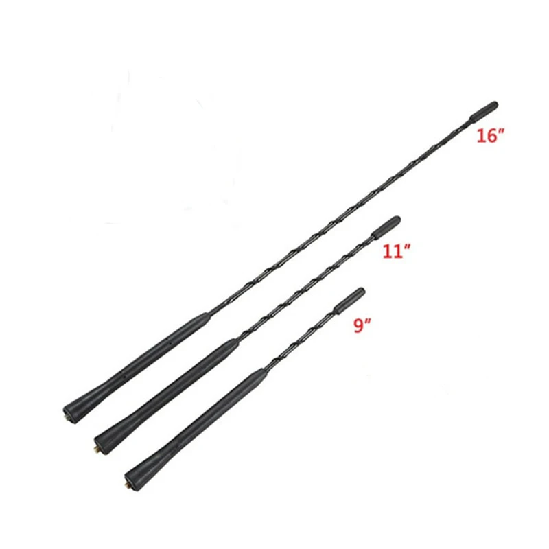 

16" 16 inch Car Auto Roof Mast Stereo Radio Amplified Booster Antenna Automobiles 0.2 A 12V For Ford Escape