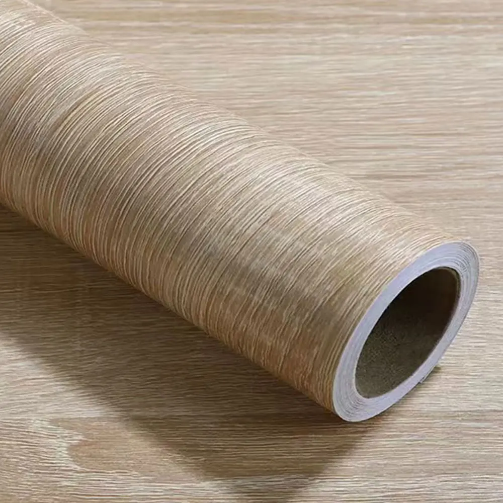 60cm Width Wood Grain PVC Wallpaper for Door Wardrobe Cupboard Table Furniture Waterproof Self Adhesive Stickers Home Decor Film