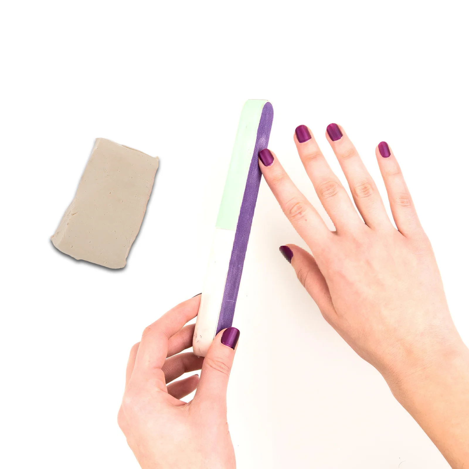 3 pezzi trapano per unghie manutenzione argilla punta per unghie composto per la pulizia strumento per manicure detergente smerigliatrice per manicure accessori pasta per la pulizia