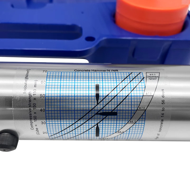 Imagem -02 - Concreto Rebound Martelo Tester Testador Schmidt Martelo Ht225