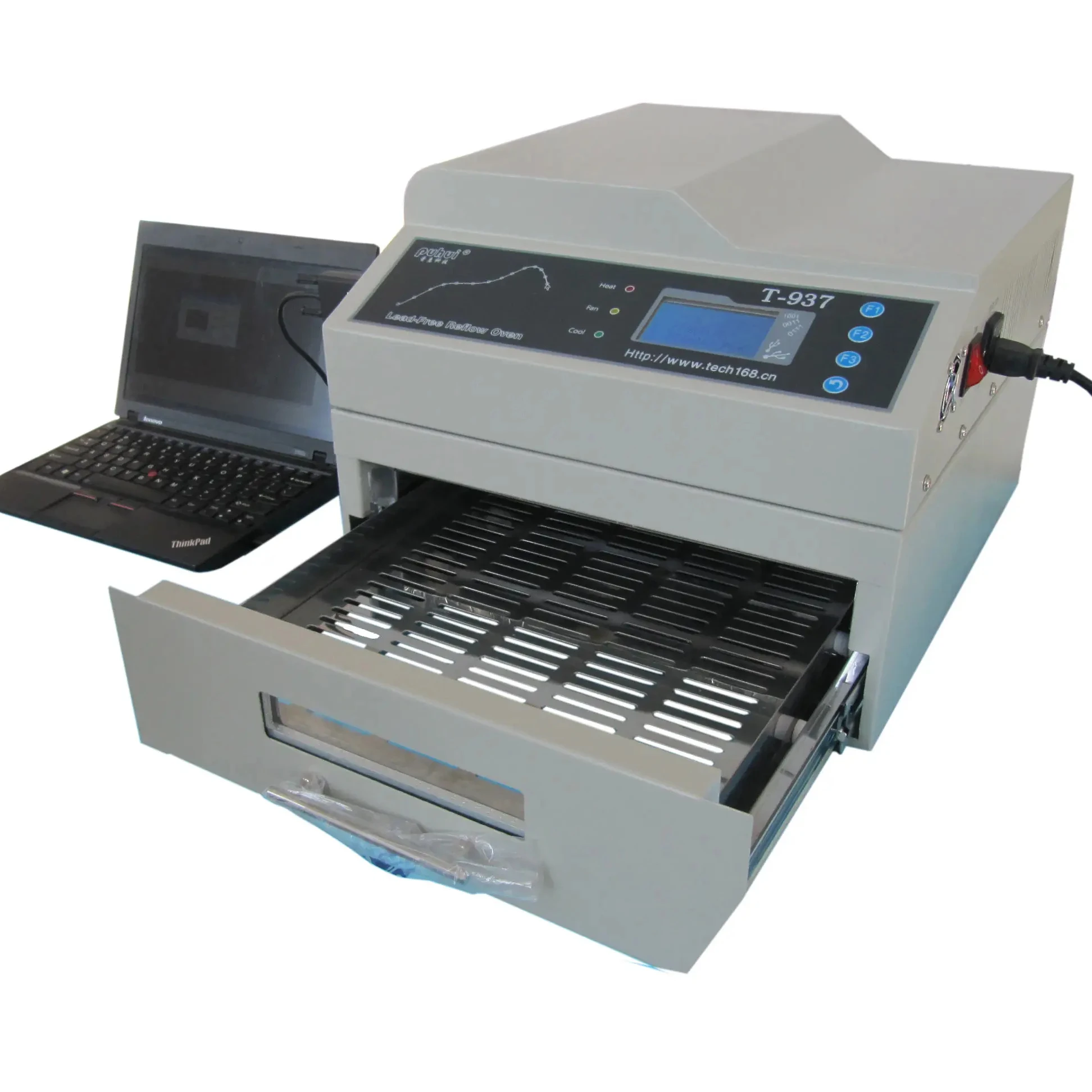 Orignal  T-937 2300W Lead-free Reflow Oven 220V Infrared IC Heater BGA SMD SMT T937 Reflow Solder Oven