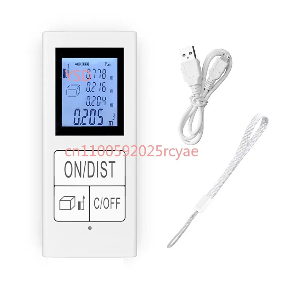 

Ручной мини-дальномер, цифровой лазерный дальномер, высокоточная линейка для измерения расстояния, измерительный прибор для дома