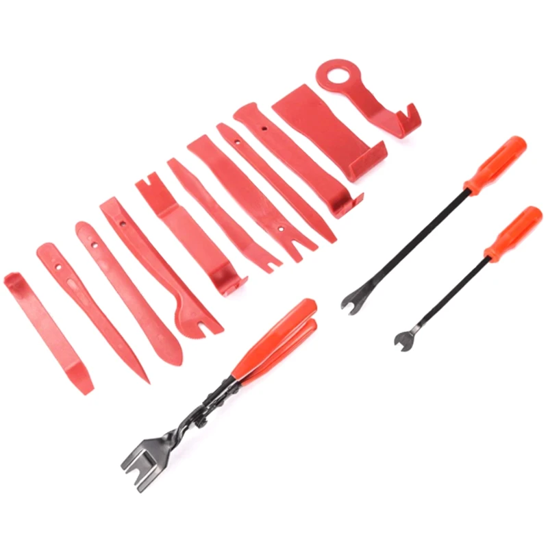 

Car Decoration Bisassembly Buckle Kit Instrument Panel Audio Radio Installation and Repair Kit