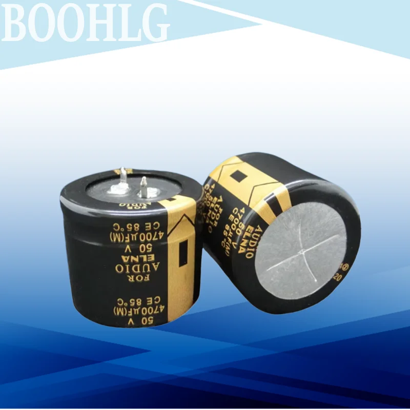 2PCS FOR AUDIO 50v 4700uF Audio Fever Filter Electrolytic Capacitor 35X30mm