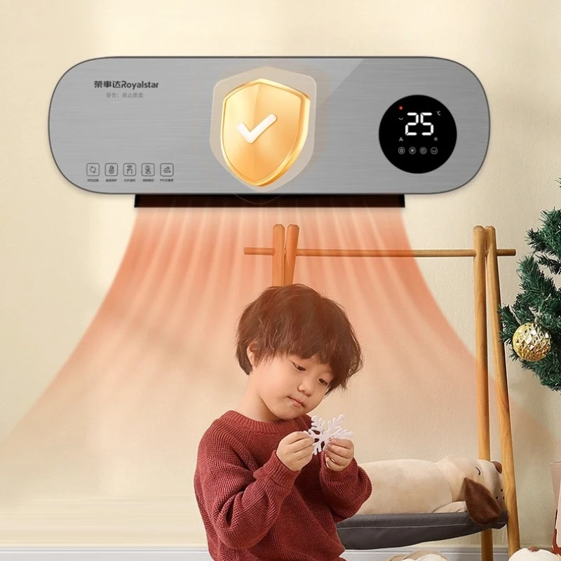 

Настенный обогреватель мощностью 3000 Вт, графиновый обогреватель для спальни с быстрым нагревом, электрический обогреватель с термостатом для внутреннего использования, простой настенный монтаж