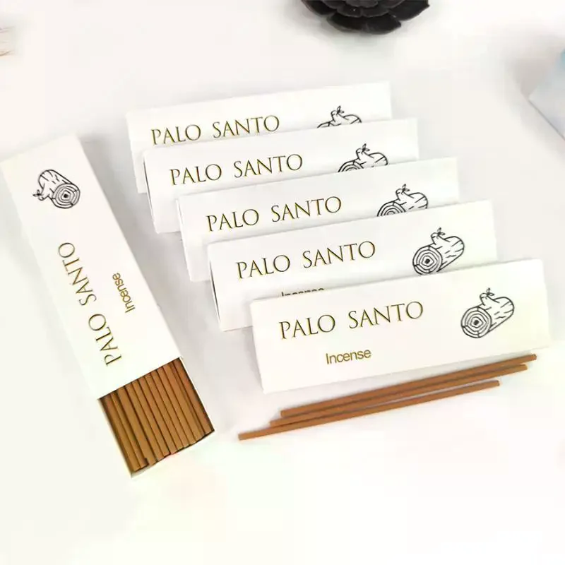 35Pcs High-Grade Palo Santo Incense Sticks With A Diameter Of 2.7mm With Long Lasting Calming Scent For Home Relaxation Yoga