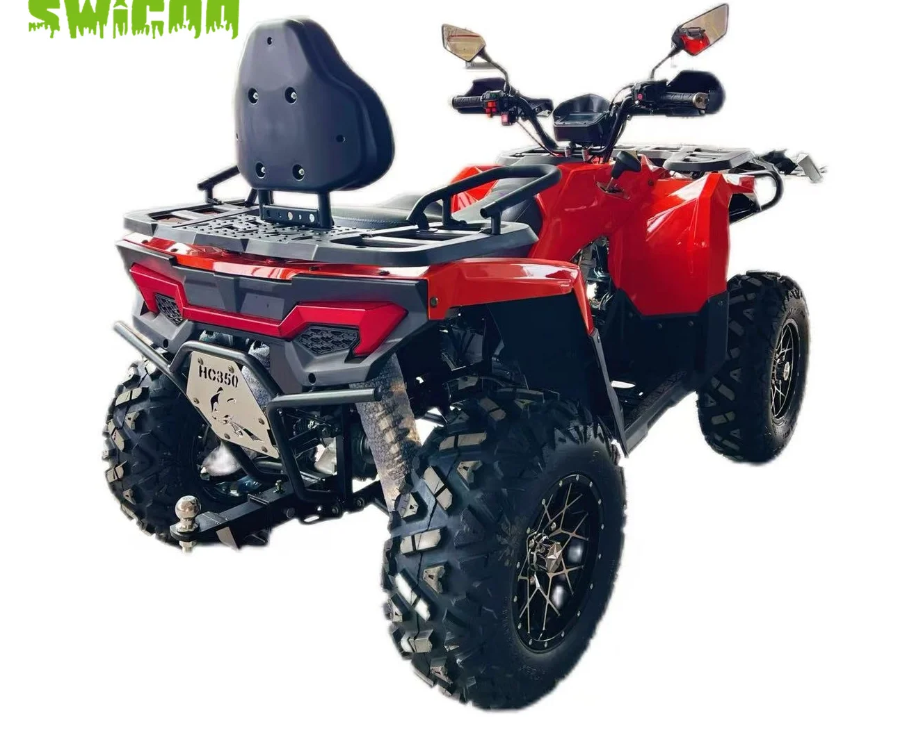 SWICOO Heavy-Duty 350cc Engine & 18° Climbing Trail Racing Kart With Iron Frame & 280kg Load Capacity For Farm/Track Use