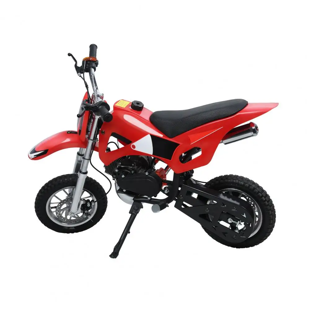 49cc 2-Stroke Motorcycle Kids Dirt Bike, Gas Power Motocross, Beach Off Road Mini Motorcycle, Children Motorbike Disc Brakes