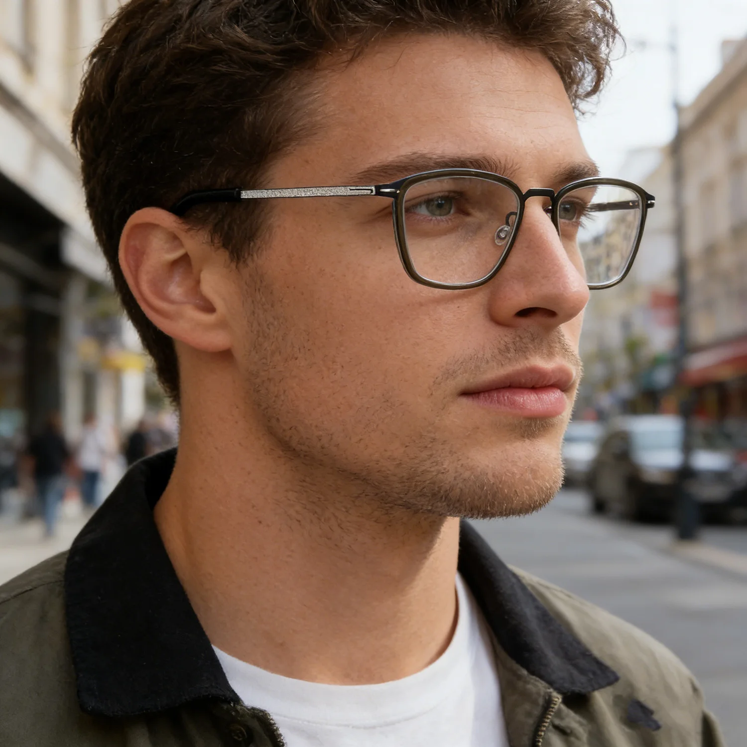 Vintage Square Men Titanium Glasses Frames V467-R-D Screwless Women Designer Eyeglasses Luxury Brand Handmade Spectacle Gafa New