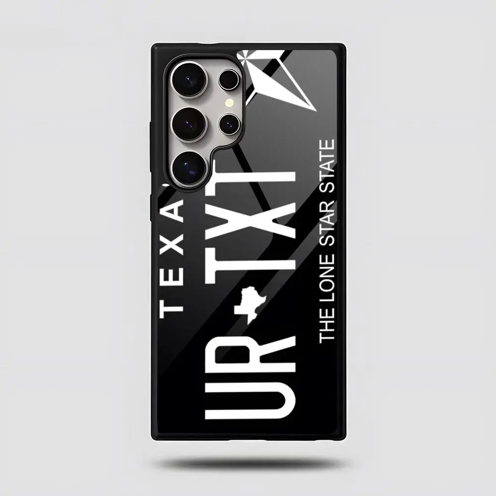Plate Number Car 66 Phone Case For SAMSUNG S26 25 24 S22 S20 ULTRA S21 S30 23 Note5 S8 Plus S9 S10E Lite PC+TPU Funda