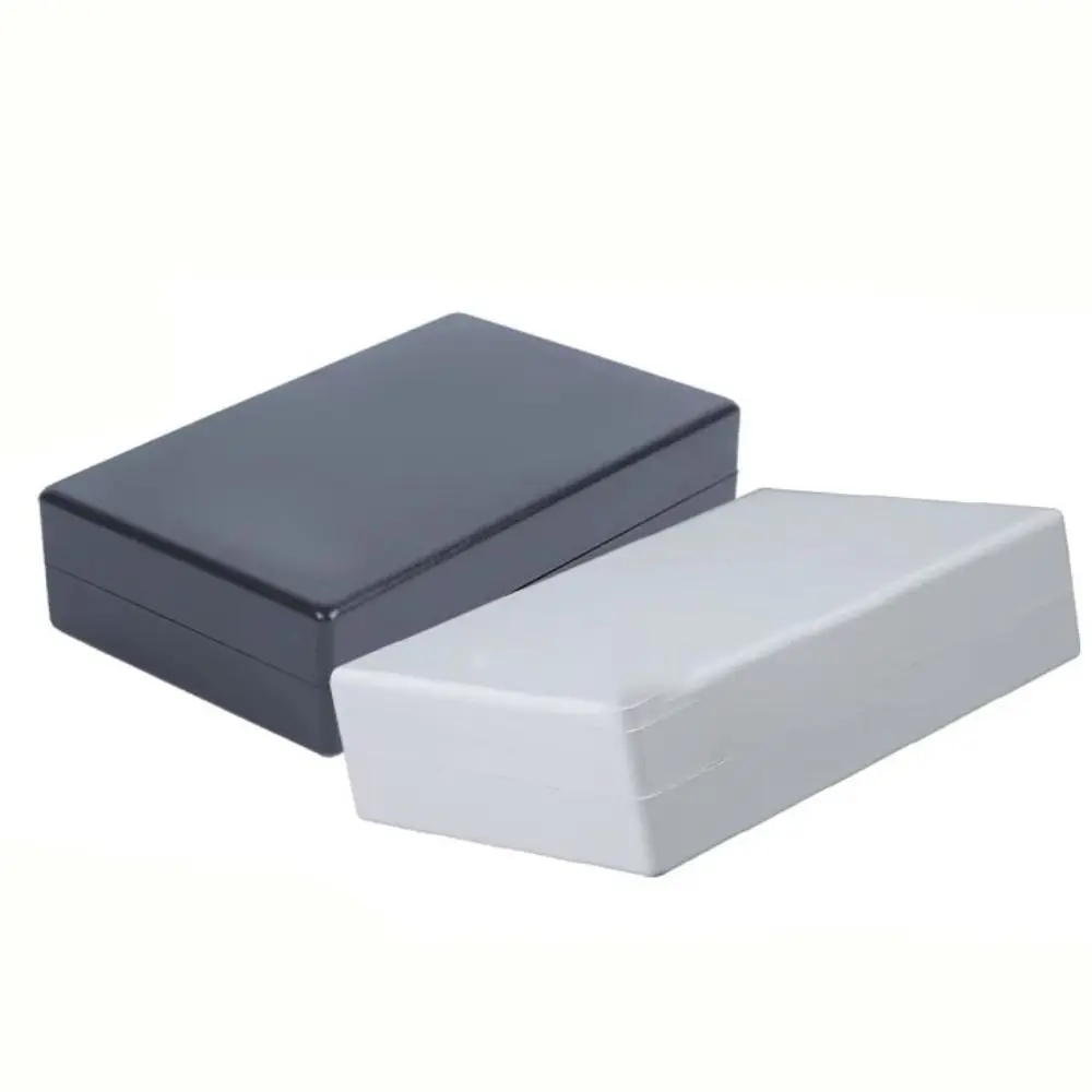 Waterproof Project Enclosure Boxes ABS Plastic White Black Storage Case 9 Styles Housing Instrument Case Electronic Supplies
