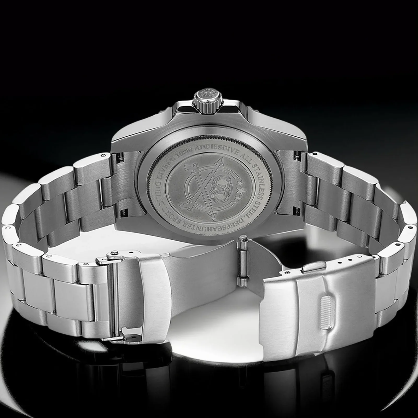 Addiesdive ساعات للرجل جودة عالية 8215 ساعة ميكانيكية أوتوماتيكية الياقوت كوب سيراميك حزام 200 متر مقاوم للماء مضيئة