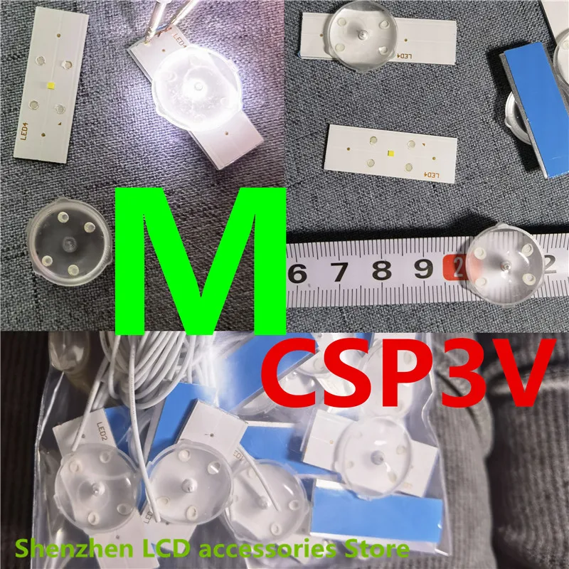 100%NEW high quality 3v  6v  SMD Lamp Beads with Optical Lens Fliter for  LED TV Repair UA32F4088AR/J 2013SVS32H 9 REV1.8 130103