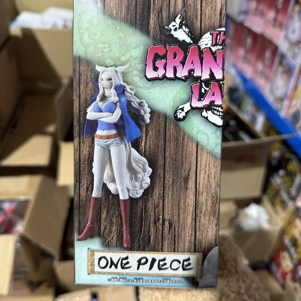 Bandai Original Anime One Piece DXF The Grandline Lady Carrot Wanda PVC Action Figure Collectible Model Toys gift