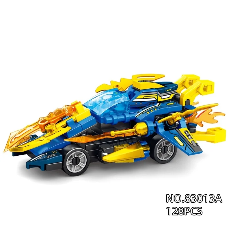 Coche Ninja, modelo de carrera de automóviles, bloques de construcción Legacys, temporada técnica 14, juguetes clásicos para niños, regalo para niños