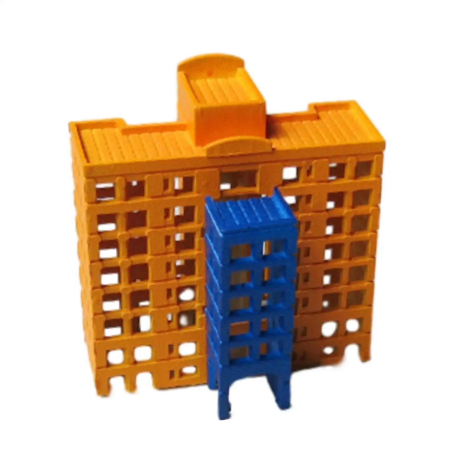 4x نموذج قطار المناظر الطبيعية الدعائم 1/500 مقياس لتقوم بها بنفسك السكك الحديدية العمارة