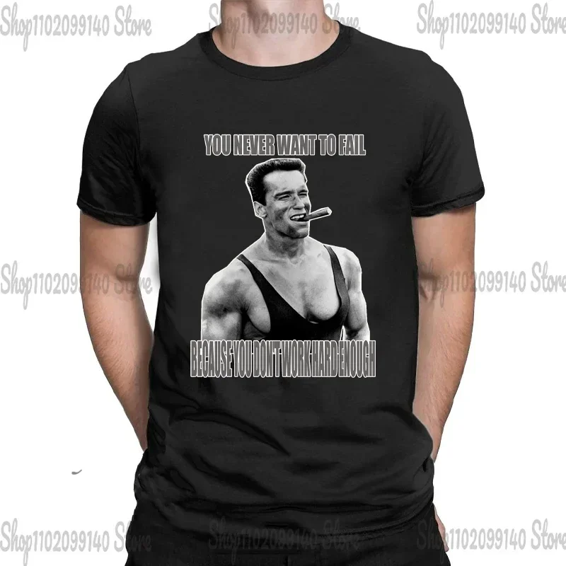 Arnold Schwarzenegger Mr Olympia Men Clothing Men Tshirt Black New O-neck T Shirt Fashion Short Sleeve Man Tee Shirt Male Tops