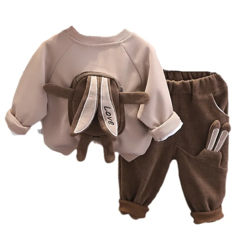New Spring Autumn Baby Clothes Set Children Boys Fashion T-Shirt Pants 2Pcs/Sets Toddler Girls Clothing Infant Kids Tracksuits