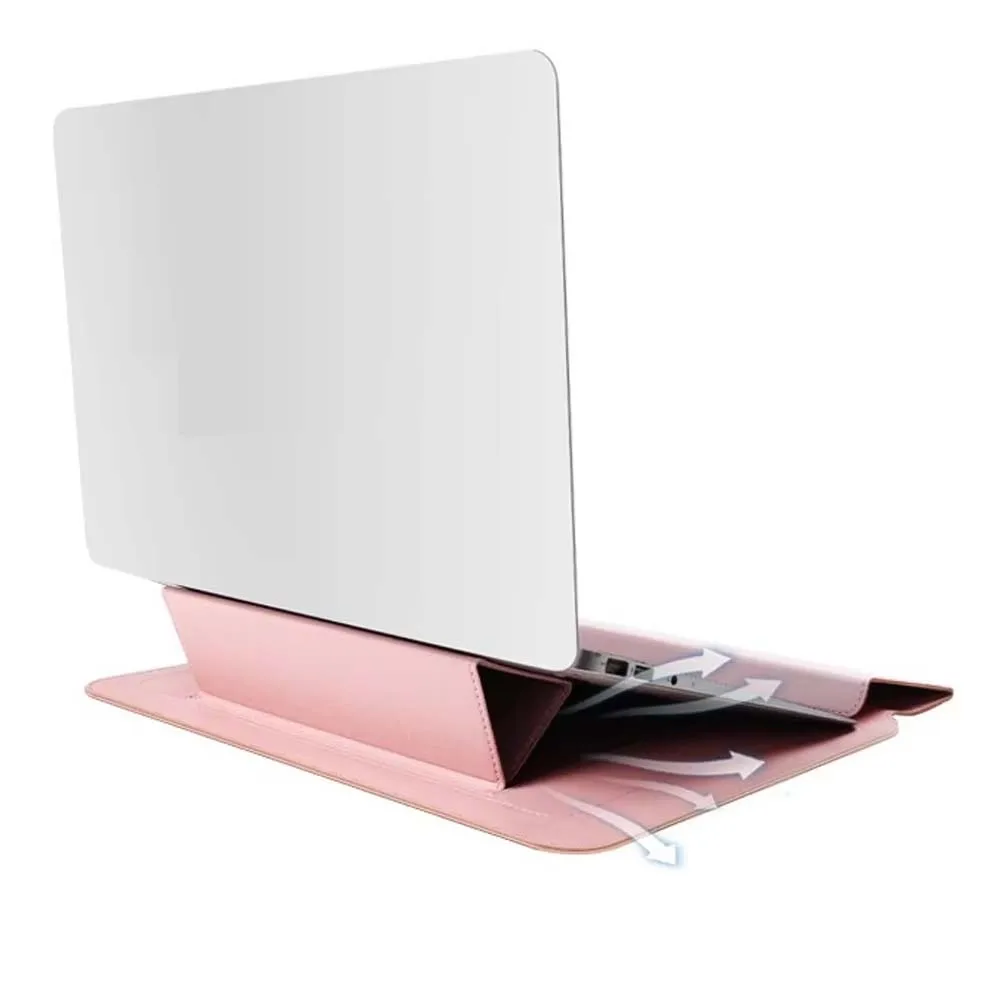 for Samsung Galaxy Book 4 5 Pro 360 15.6-16inch Sleeve Laptop Bag Foldable Holder Stand Wrist Rest Pad Mouse Pouch Cable Belt