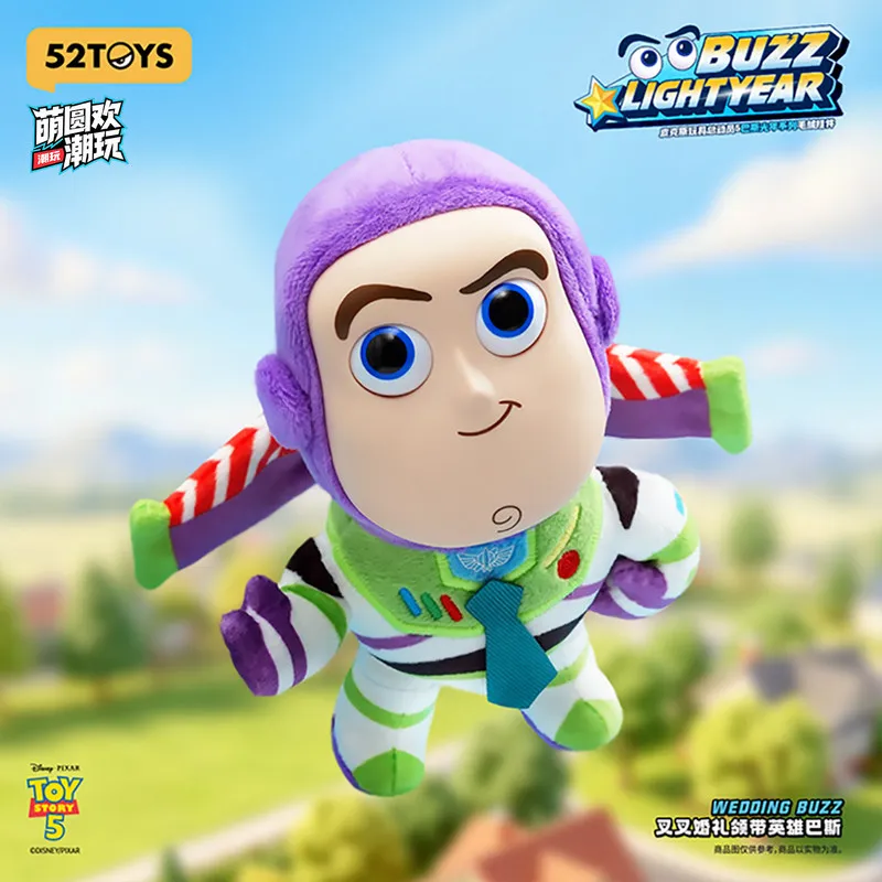 

New 52TOYS Toy Story 5 Buzz Lightyear Blind Box Doll Bag Pendant Anime Action Figure Home Decor Mystery Box Gifts For Movie Fans