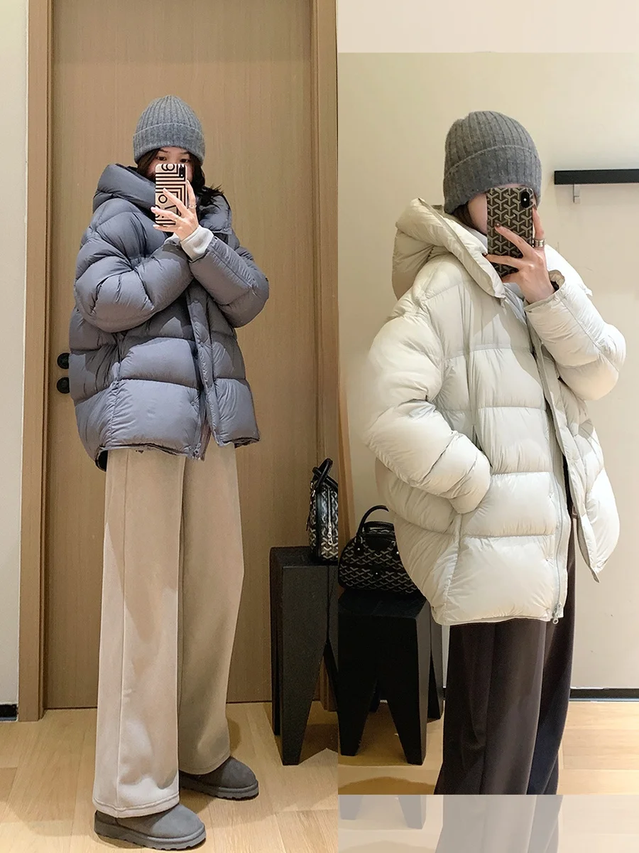 

Теплая женская зимняя куртка-пуховик с капюшоном, утепленная, с длинными рукавами, повседневная, в стиле кэжуал, с дизайном под черепаховый панцирь, утолщенная.