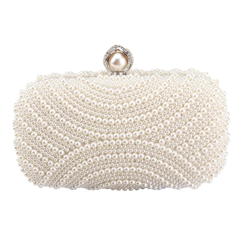 New Pearl Evening Party Bridal Package Wedding Party Guest Package Lady of High Rank Cocktail Party Dress Handbag
