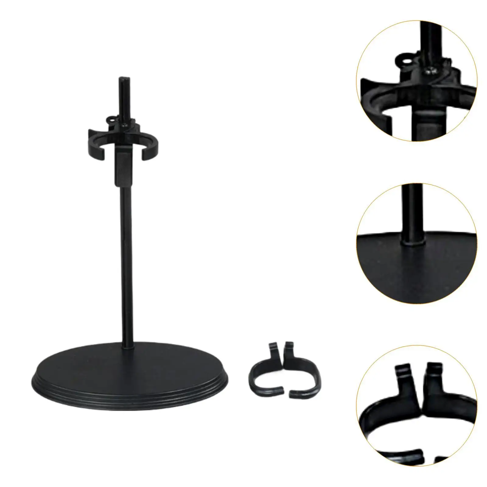 Suporte de exibição de figuras de ação 1/6 para bonecas, suporte ajustável para colecionáveis