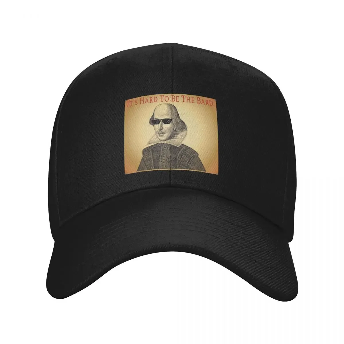 

Hard To Be The Bard - Something Rotten Shakespeare Baseball Cap Unique hats Golf Wear Kids Hat Women's Men's