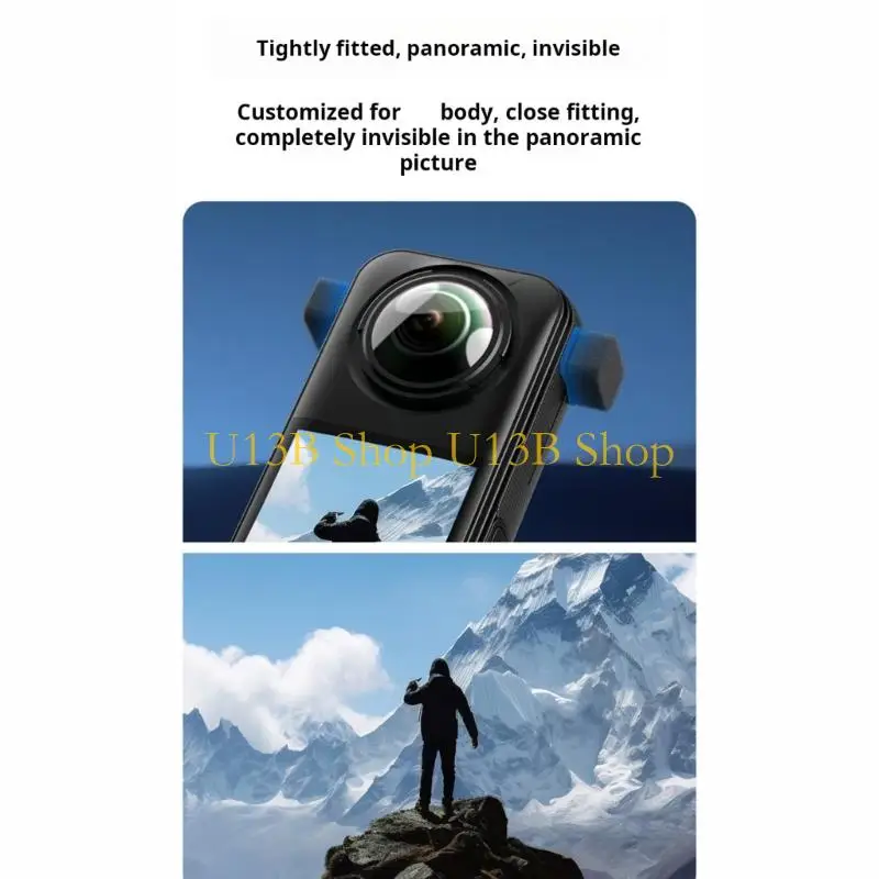 U13B Universal Soft Cotton Cover Reduces Noise In Motion Capturing For 360 Camera