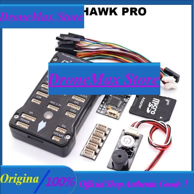 DroMaPixhawk PX4 PRO PIX 32 Bit Flight Controller + 433 / 915 Telemetry+M8N GPS+Universal Shock Absorber Plate