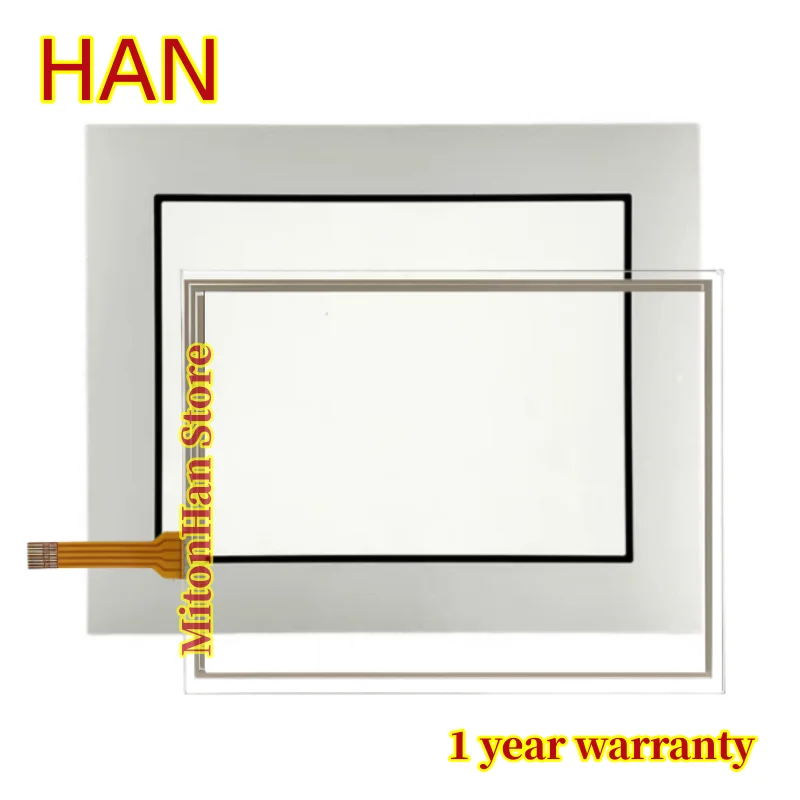New For AGP3400-T1-D24 Touch Panel Screen Glass Digitizer  AGP3400-T1-D24-M Protective Film Overlay (100% test before shipment)