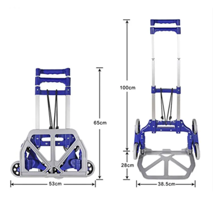 

KARMAN Brand Load 75kg up Climbing Stairs Hand Truck Climb Trolley