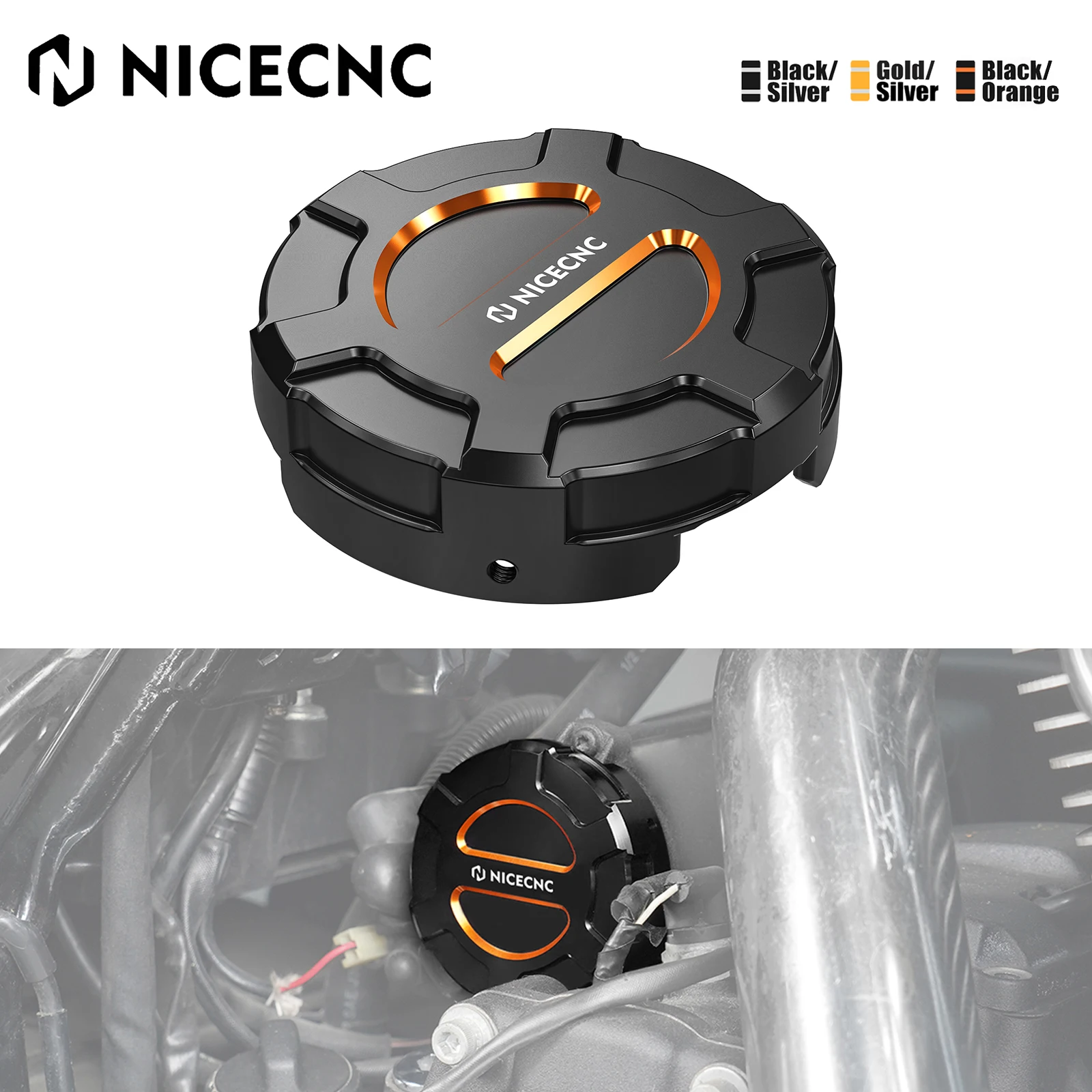 

For Harley Street Glide FLHX Road King FLHRXS 2017-2024 Starter Motor End Cover Ultra Limited FLHTK Electra Glide Tri Glide