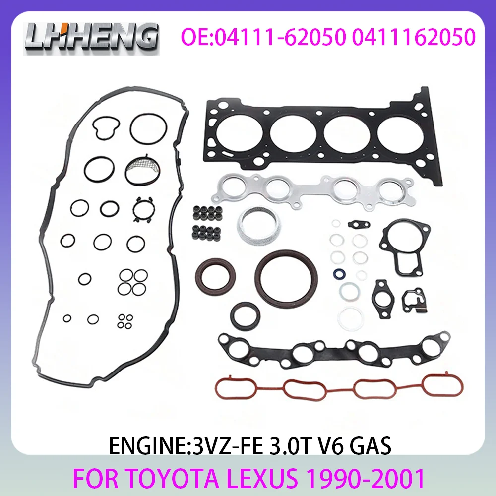 

1TR-FE ENGINE gasket set For TOYOTA HILUX INNOVA KGN15 TGN15 TGN10 TGN16 2.0L 2.0 L T L4 GAS 2003-20150411175990 04111-75990