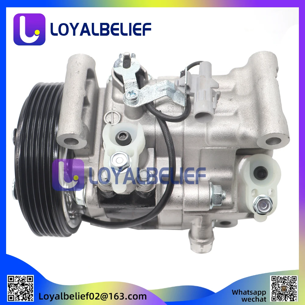 For Suzuki SX4 Grand Vitara 229 L4 2.0L AC Compressor 5PK V08A0AA4AJ 9520080JA2 95200-80JA2 95201-80JA0 95200-80JA0 V08A0AA4AJ