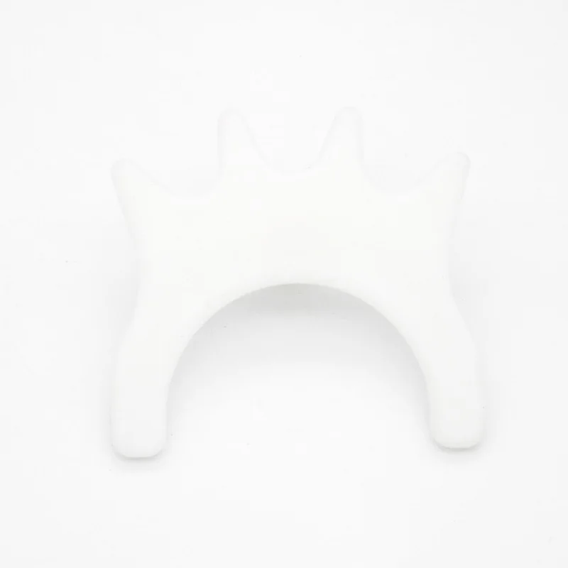 

Hot Sale White Color Plastic Crown Design Pool Snooker Billiard Cue Rack Stick Rest Head