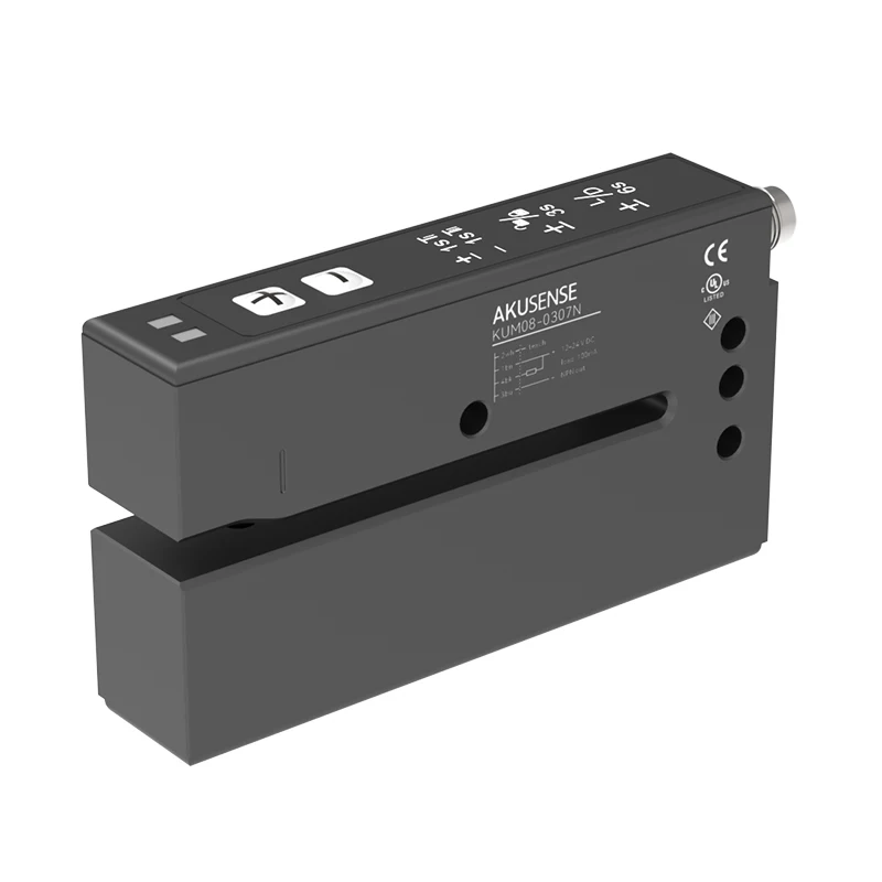 Dual LED Indicator Encoder Sensor OEM Label Detection Photoelectric Sensor With 3mm Slot Optical Sensors Product Category