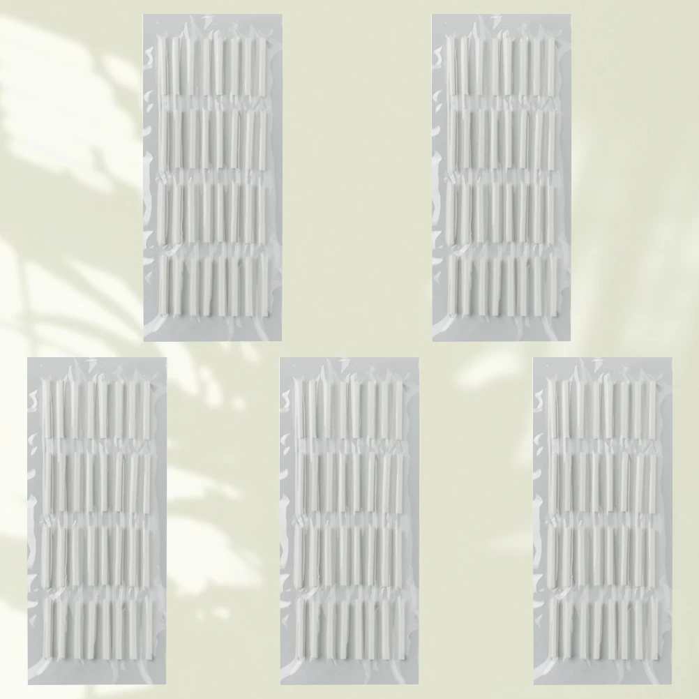 160pcs Eyelash Curl Core Rods Tools for Lifting Curling False Eyelashes Durable Cotton Material Home Salon Use Large Quantity