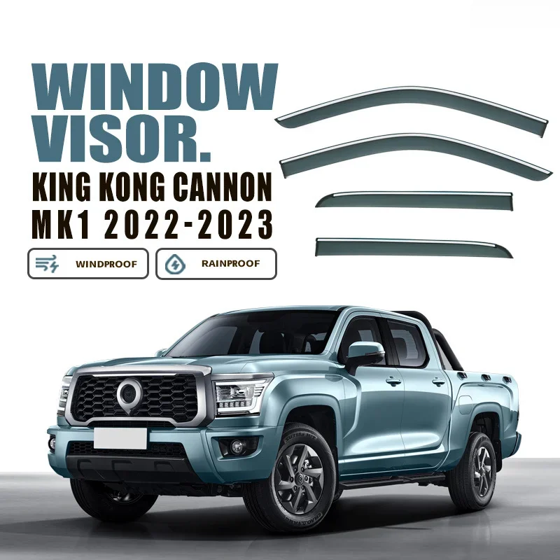 Fit For Great Wall King Kong Cannon Window Visor Awnings Shelters Sun Rain Mirror Eyebrow Wind Deflector