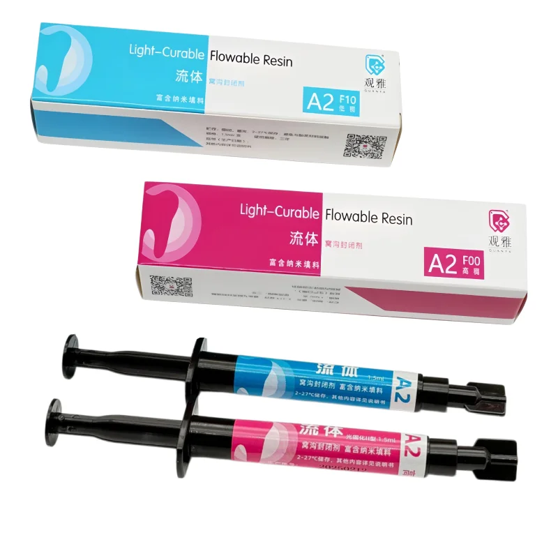 

Стоматологическая светоотверждаемая жидкотекучая смола 1,5 мл для герметизации фиссур, пломбирования кавитаций и восстановления зубов, материал для использования стоматологами