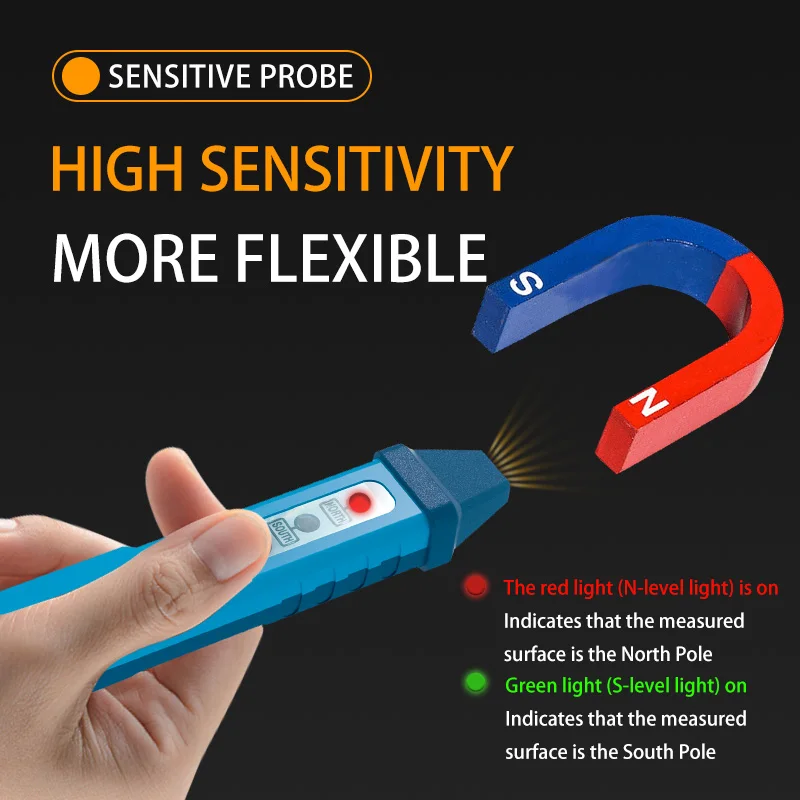 

SUG Ручная многофункциональная ручка для тестирования магнитов, высокоточный сильный магнитный детектор