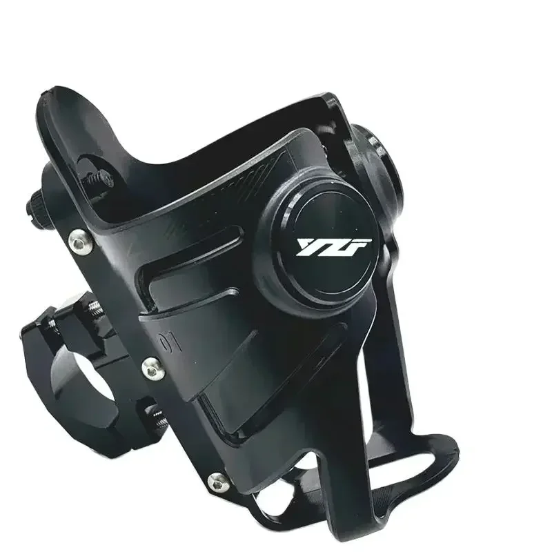 Motocicleta Water Bottle Holder para Yamaha, Beverage Tea and Coffee Cup Support, YZF-R125, YZF-R15, YZF-R25, YZF-R7, YZF-R6, YZF-R3, YZF-R1