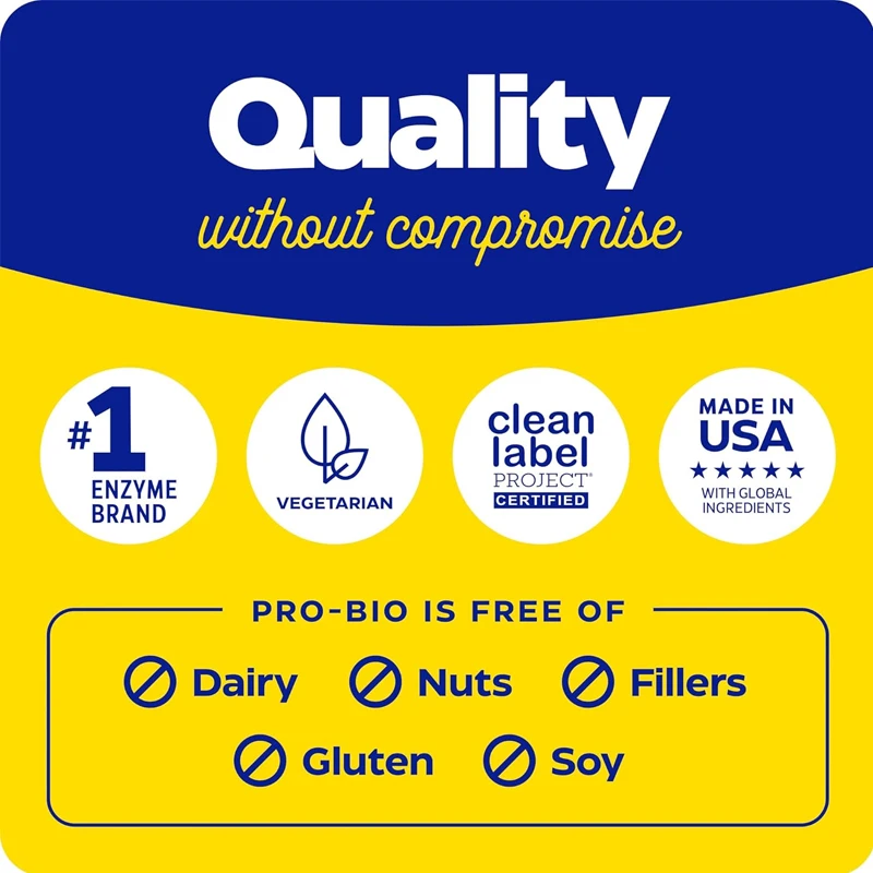 Stable probiotics on shelves, healthy digestion, 10 billion colony units, 60 capsules