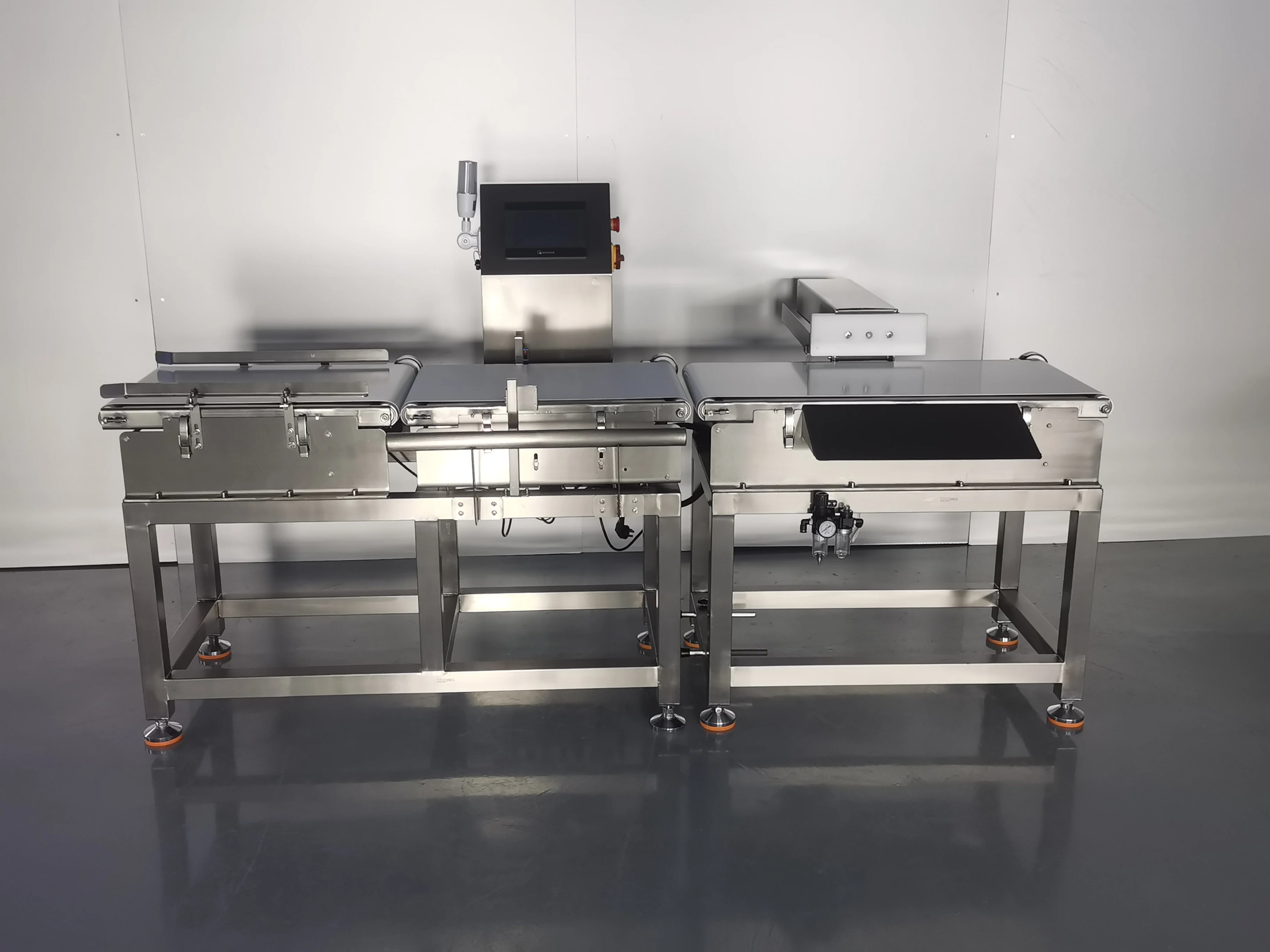 Máquina de pesaje de verificación de cinta transportadora para fábrica de alimentos